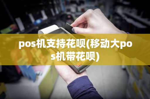 pos机支持花呗(移动大pos机带花呗)