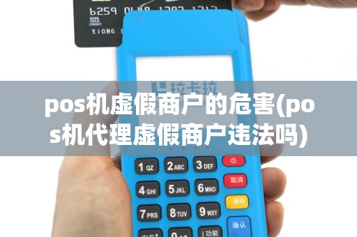 pos机虚假商户的危害(pos机代理虚假商户违法吗)