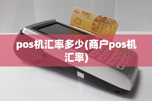 pos机汇率多少(商户pos机汇率)