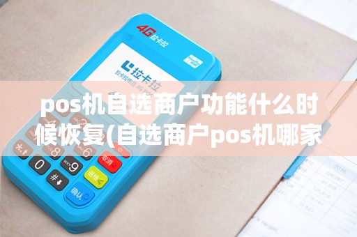 pos机自选商户功能什么时候恢复(自选商户pos机哪家好)