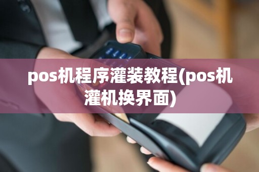 pos机程序灌装教程(pos机灌机换界面)
