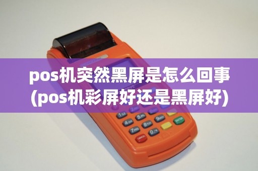pos机突然黑屏是怎么回事(pos机彩屏好还是黑屏好)