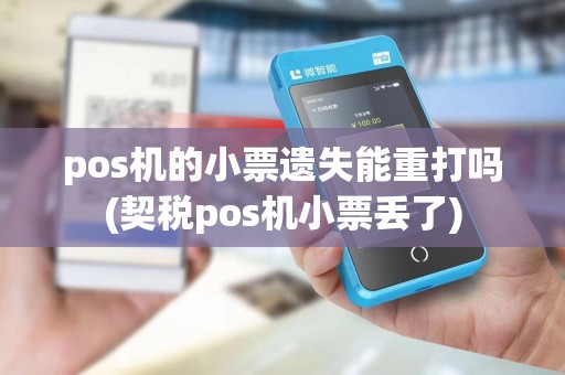 pos机的小票遗失能重打吗(契税pos机小票丢了)