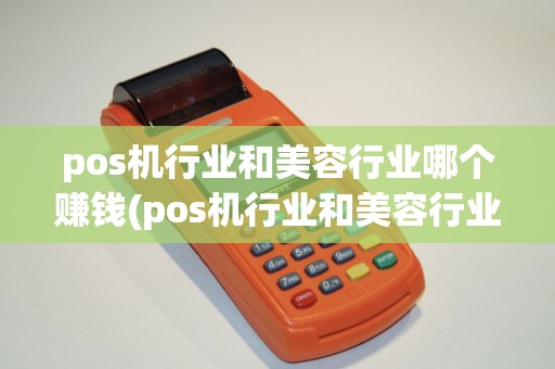 pos机行业和美容行业哪个赚钱(pos机行业和美容行业)