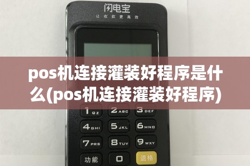pos机连接灌装好程序是什么(pos机连接灌装好程序)
