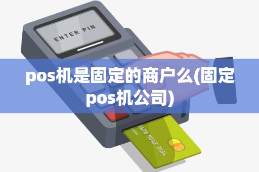 pos机是固定的商户么(固定pos机公司)