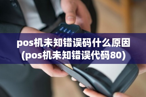 pos机未知错误码什么原因(pos机未知错误代码80)