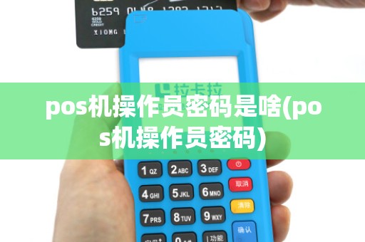 pos机操作员密码是啥(pos机操作员密码)