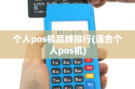 个人pos机品牌排行(适合个人pos机)