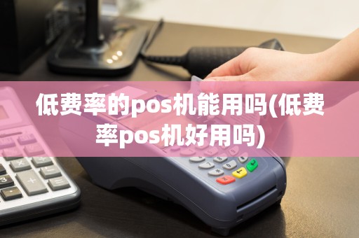 低费率的pos机能用吗(低费率pos机好用吗)