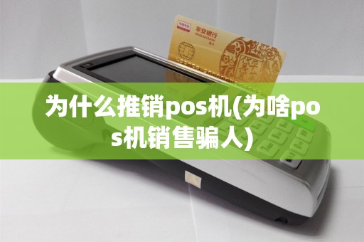为什么推销pos机(为啥pos机销售骗人)