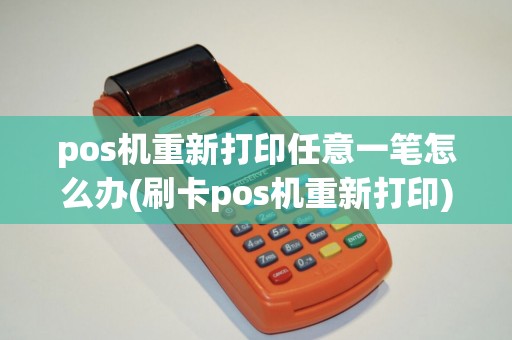 pos机重新打印任意一笔怎么办(刷卡pos机重新打印)