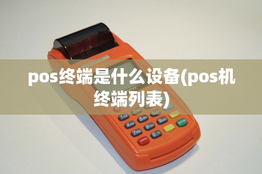pos终端是什么设备(pos机终端列表)