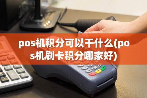 pos机积分可以干什么(pos机刷卡积分哪家好)