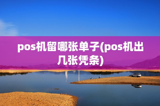 pos机留哪张单子(pos机出几张凭条)