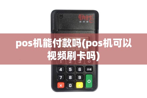 pos机能付款吗(pos机可以视频刷卡吗)