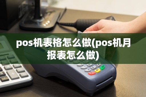 pos机表格怎么做(pos机月报表怎么做)