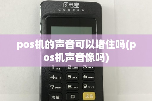 pos机的声音可以堵住吗(pos机声音像吗)