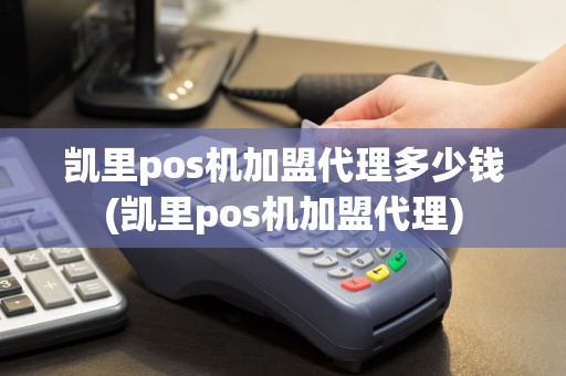 凯里pos机加盟代理多少钱(凯里pos机加盟代理)