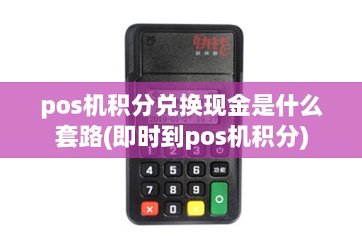 pos机积分兑换现金是什么套路(即时到pos机积分)