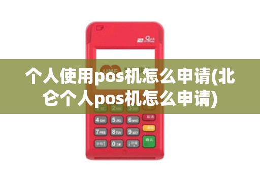 个人使用pos机怎么申请(北仑个人pos机怎么申请)
