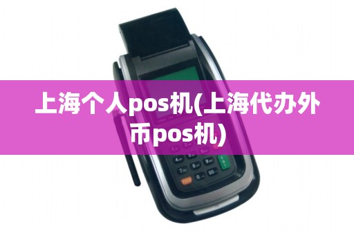 上海个人pos机(上海代办外币pos机)