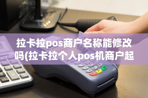 拉卡拉pos商户名称能修改吗(拉卡拉个人pos机商户起名)