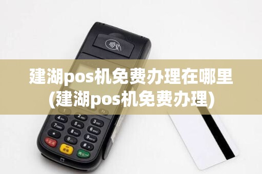 建湖pos机免费办理在哪里(建湖pos机免费办理)