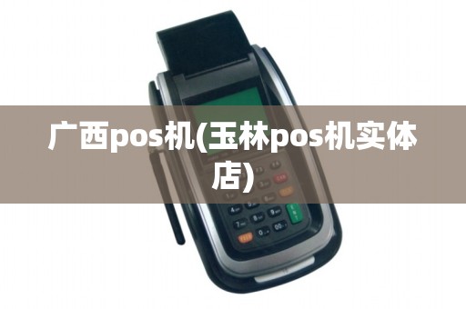 广西pos机(玉林pos机实体店)