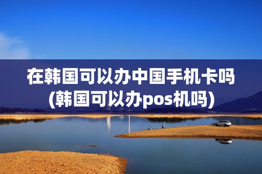 在韩国可以办中国手机卡吗(韩国可以办pos机吗)