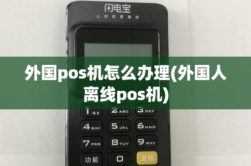 外国pos机怎么办理(外国人离线pos机)