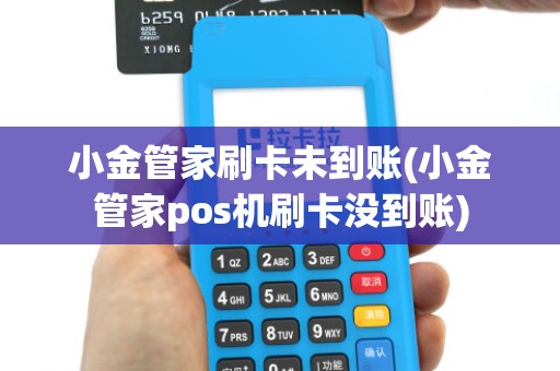 小金管家刷卡未到账(小金管家pos机刷卡没到账)
