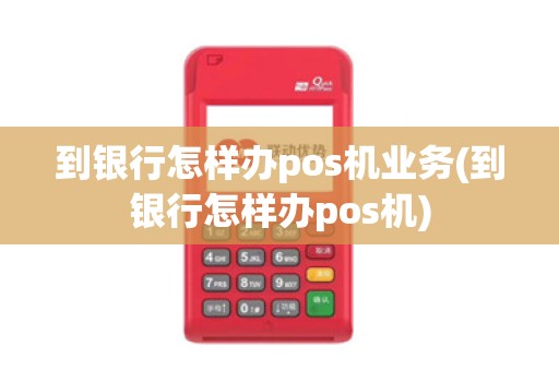 到银行怎样办pos机业务(到银行怎样办pos机)