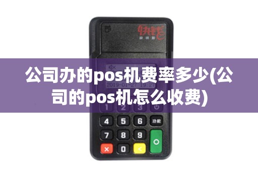 公司办的pos机费率多少(公司的pos机怎么收费)