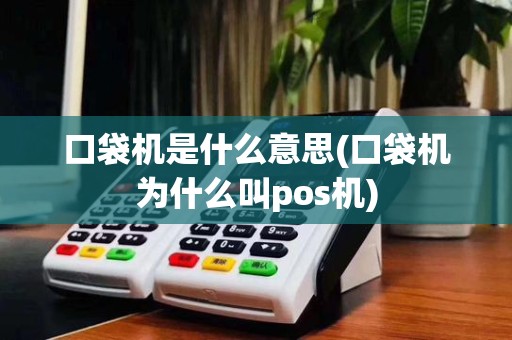 口袋机是什么意思(口袋机为什么叫pos机)