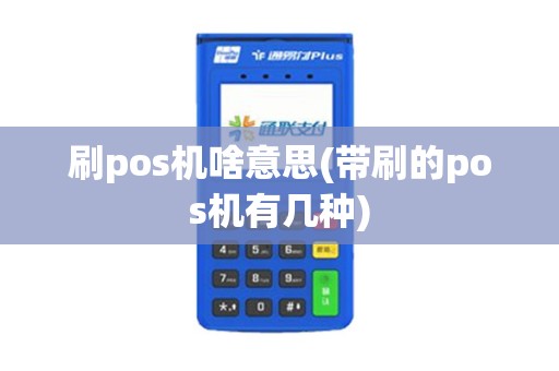 刷pos机啥意思(带刷的pos机有几种)