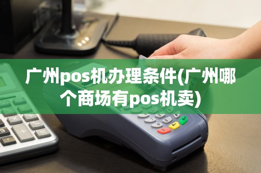 广州pos机办理条件(广州哪个商场有pos机卖)