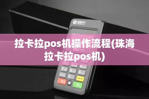 拉卡拉pos机操作流程(珠海拉卡拉pos机)