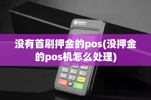 没有首刷押金的pos(没押金的pos机怎么处理)
