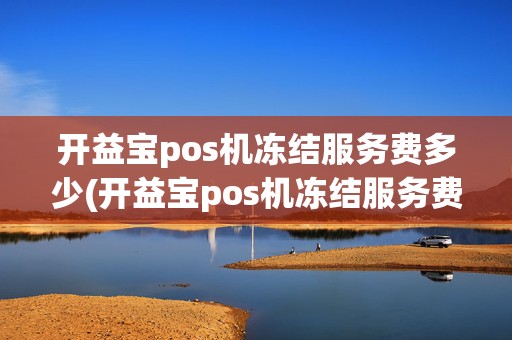 开益宝pos机冻结服务费多少(开益宝pos机冻结服务费)