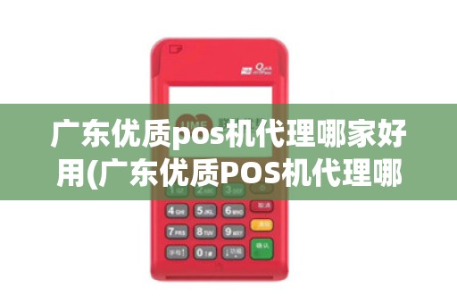 广东优质pos机代理哪家好用(广东优质POS机代理哪家好)