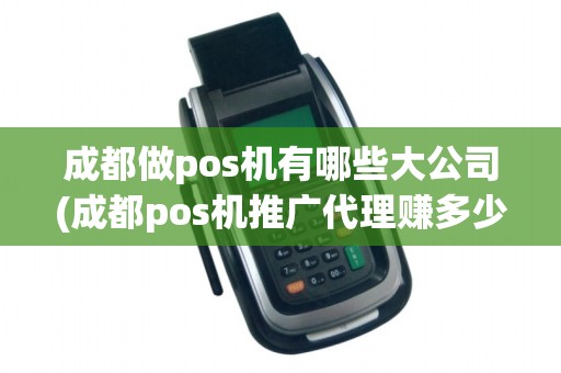 成都做pos机有哪些大公司(成都pos机推广代理赚多少)