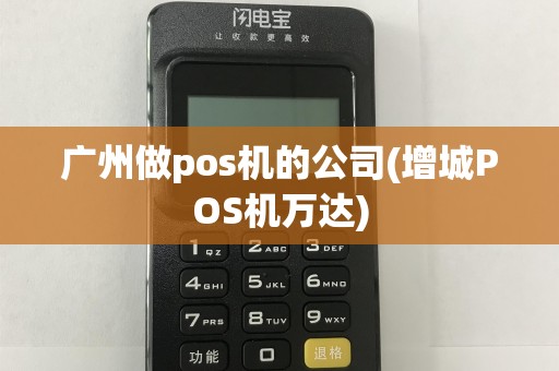 广州做pos机的公司(增城POS机万达)