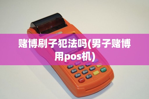 赌博刷子犯法吗(男子赌博用pos机)