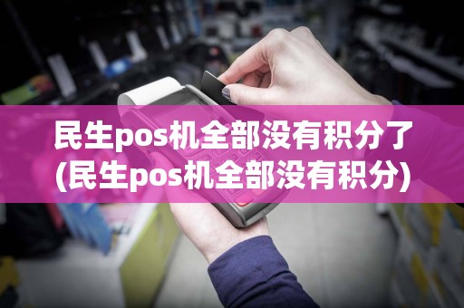 民生pos机全部没有积分了(民生pos机全部没有积分)