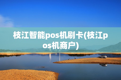 枝江智能pos机刷卡(枝江pos机商户)
