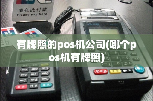 有牌照的pos机公司(哪个pos机有牌照)