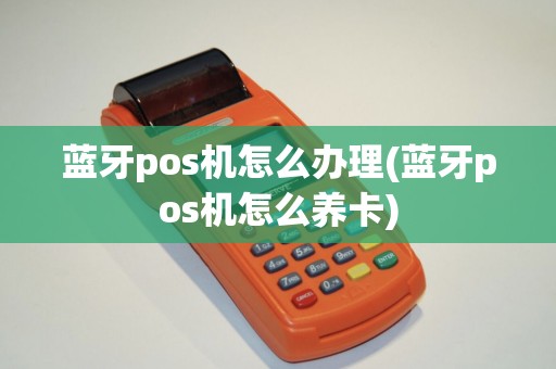 蓝牙pos机怎么办理(蓝牙pos机怎么养卡)