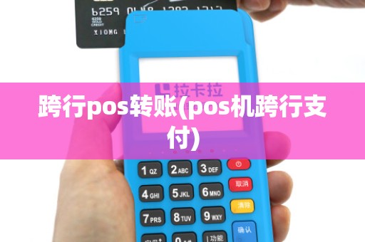 跨行pos转账(pos机跨行支付)