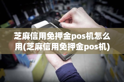 芝麻信用免押金pos机怎么用(芝麻信用免押金pos机)